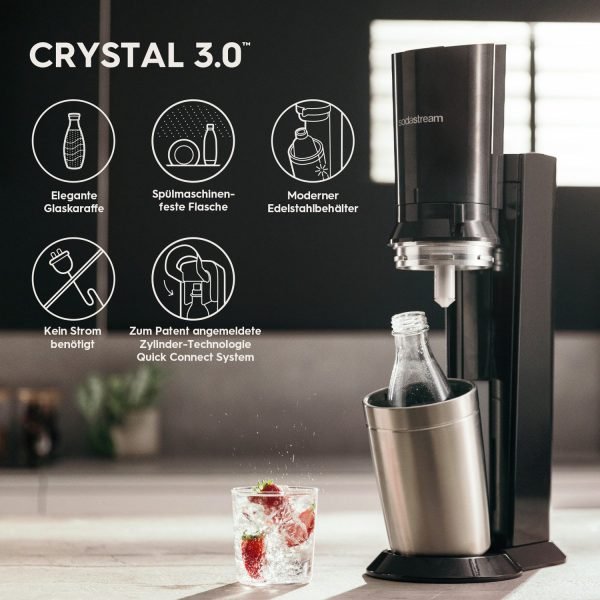 Wassersprudler Crystal 3.0 - Vorteilspack