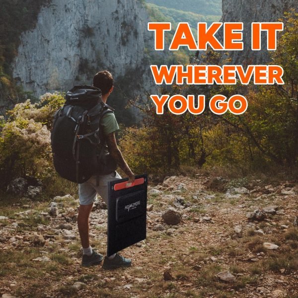 HOMEMORE Solarpanel 100W - faltbar