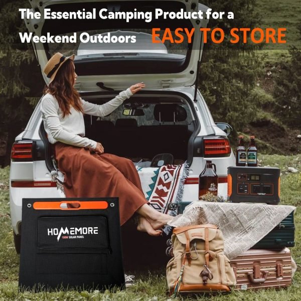 HOMEMORE Solarpanel 100W - faltbar