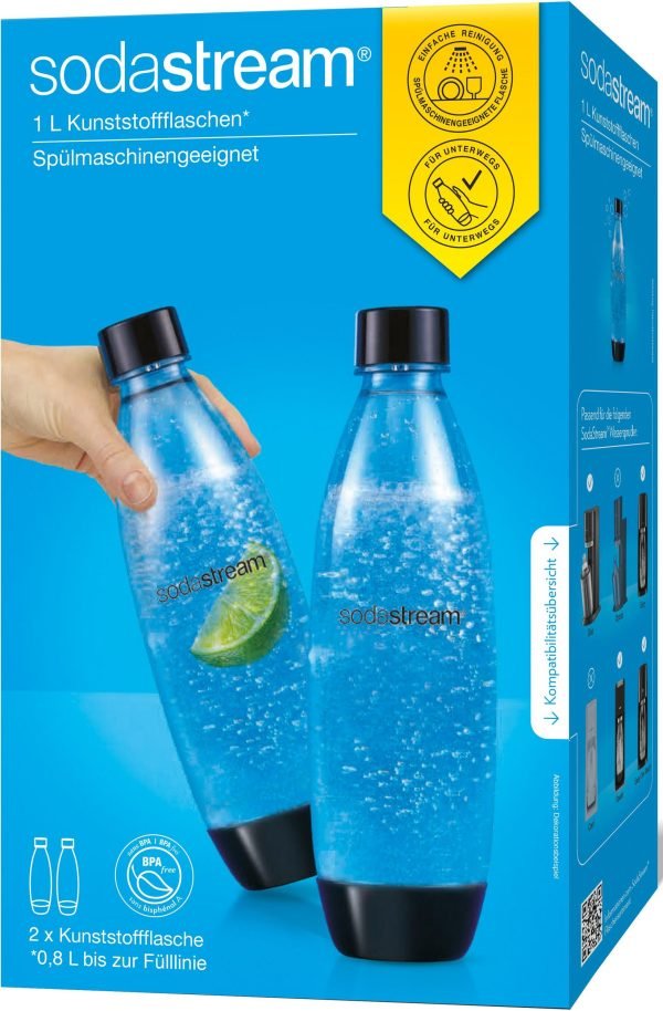 Wassersprudler Flasche DuoPack Fuse