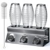 Flaschenhalter für SodaStream aus Edelstahl mit Kantenschutz