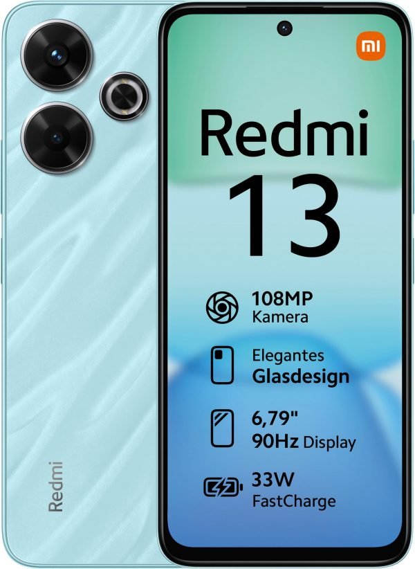 Redmi 13 6+128 GB Smartphone Ocean Blue
