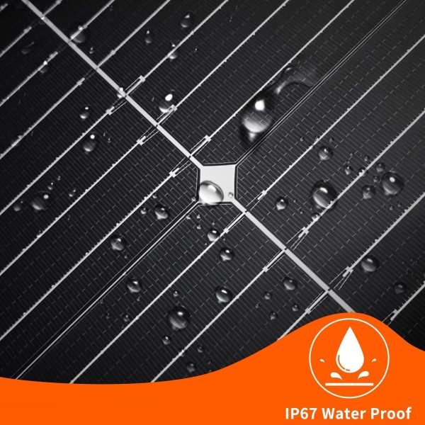 DOKIO Solarpanel-Kit (100 W / 200 W / 400 W) fur Wohnmobil Batterie Haus Boot