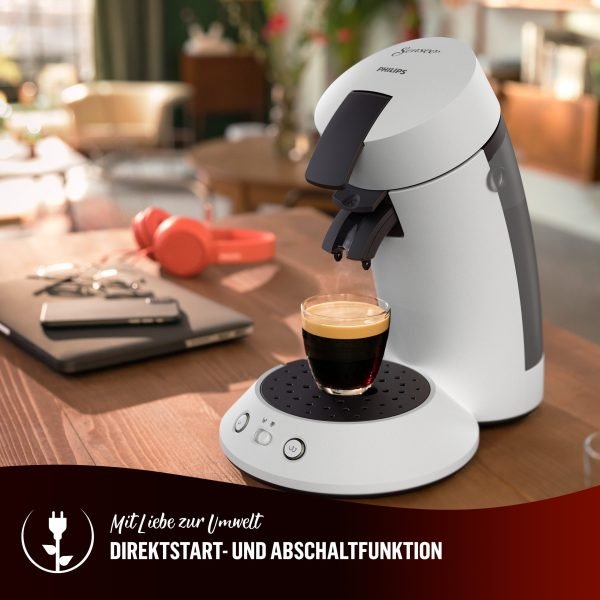 Kaffeepadmaschine Original Plus CSA210/10, mit zwei Kaffee-Einstellungen