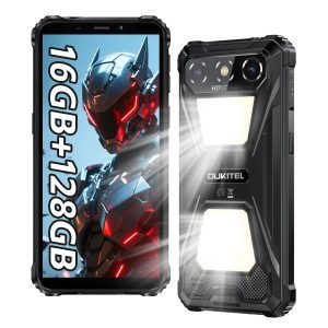 G5 16+128GB Android 14 Outdoor Smartphone Schwarz