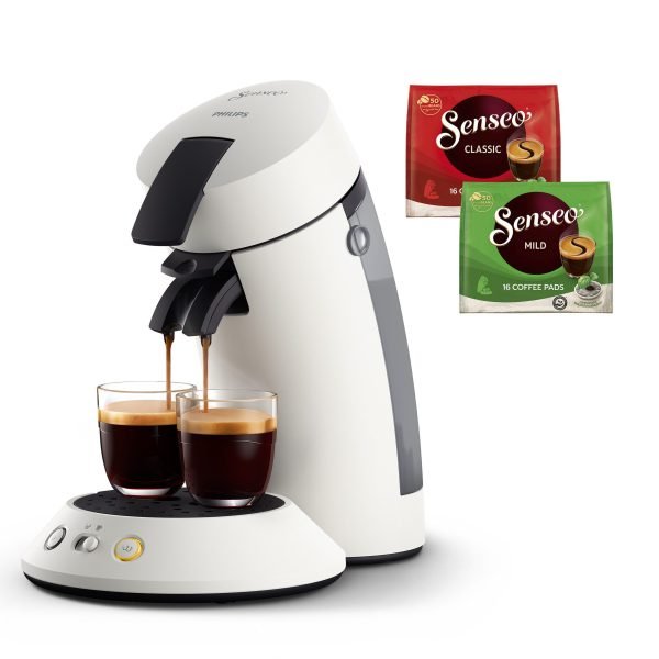 Kaffeepadmaschine Original Plus CSA210/10, mit zwei Kaffee-Einstellungen