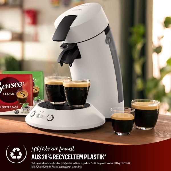 Kaffeepadmaschine Original Plus CSA210/10, mit zwei Kaffee-Einstellungen