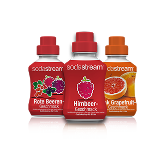sodastream Sirup Set (Rote Beeren, Himbeer & Grapefruit)
