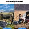GLIESE Balkonkraftwerk 200W Solarpanel für Wohnmobile, Camping, Balkonkraftwerk