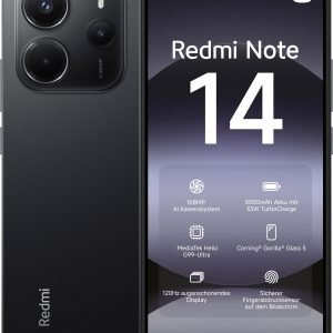 Redmi Note 14 Smartphone Schwarz