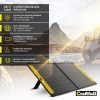 Adventure faltbares Solarpanel 60-300 W – Mobile Solartasche, Mono-Schindelzellen, ≥ 22 % Wirkungsgrad