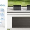 Solarmodul 150W Solarpanel 12V – Monokristalline Solarmodule mit Alurahmen